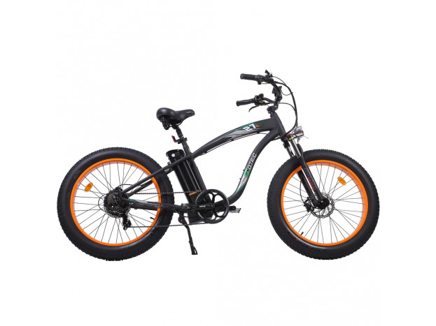 UL Certified - Ecotric Hammer Electric Fat Tire Beach Snow Bike - Orange